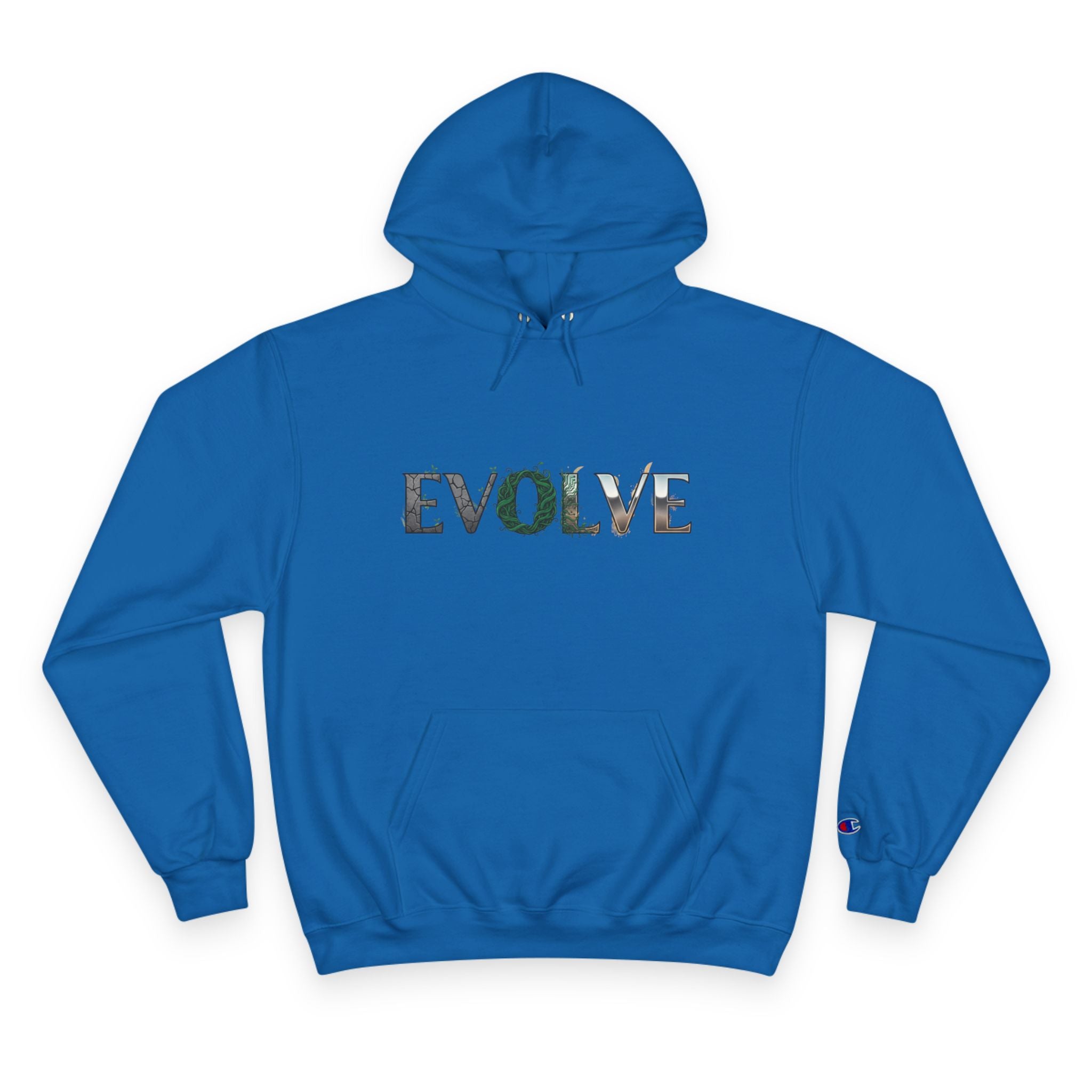 Evolve Graphic Hoodie — Inspirational Urban Champion Sweatshirt