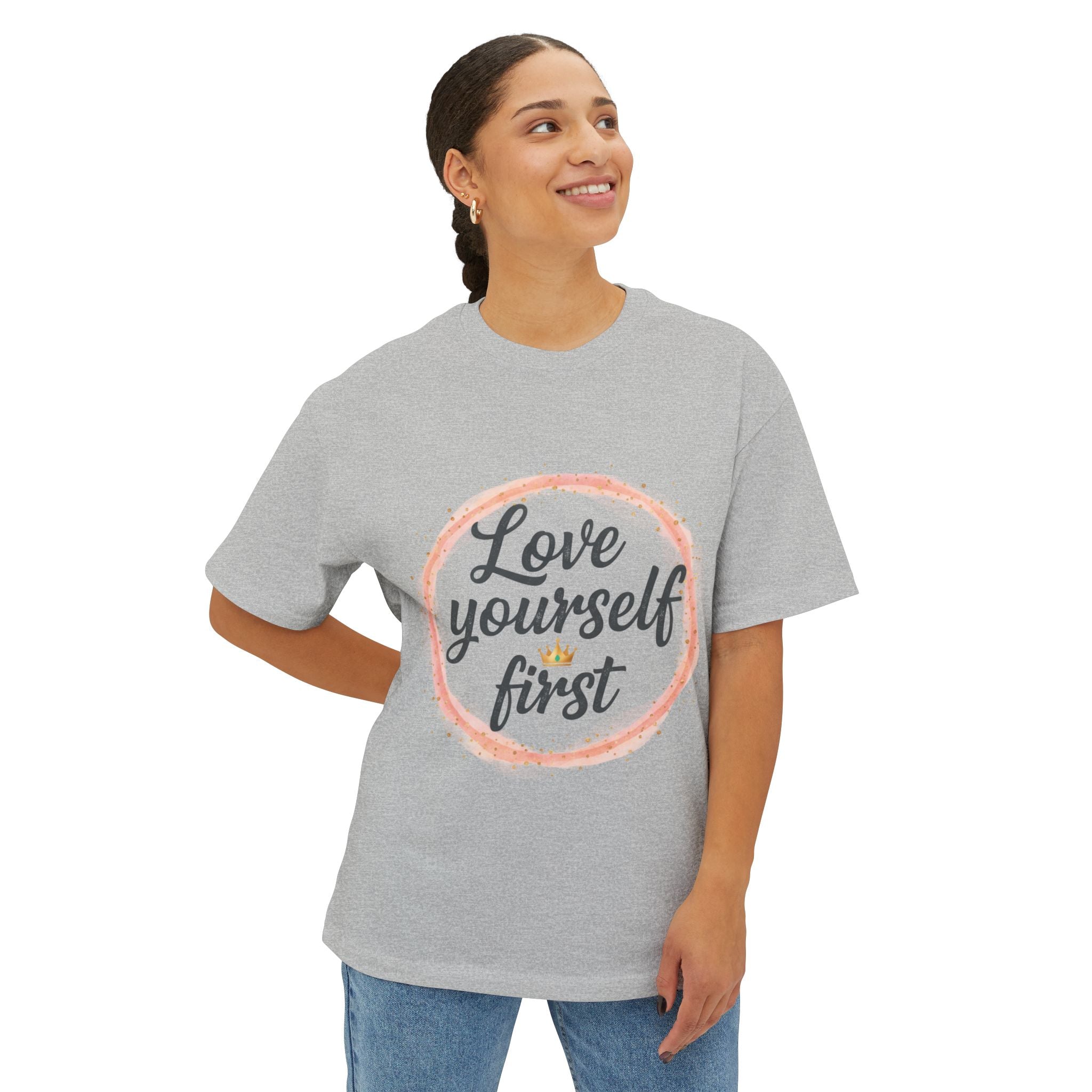 Love Yourself First Tee — Self-Love Graphic T-Shirt