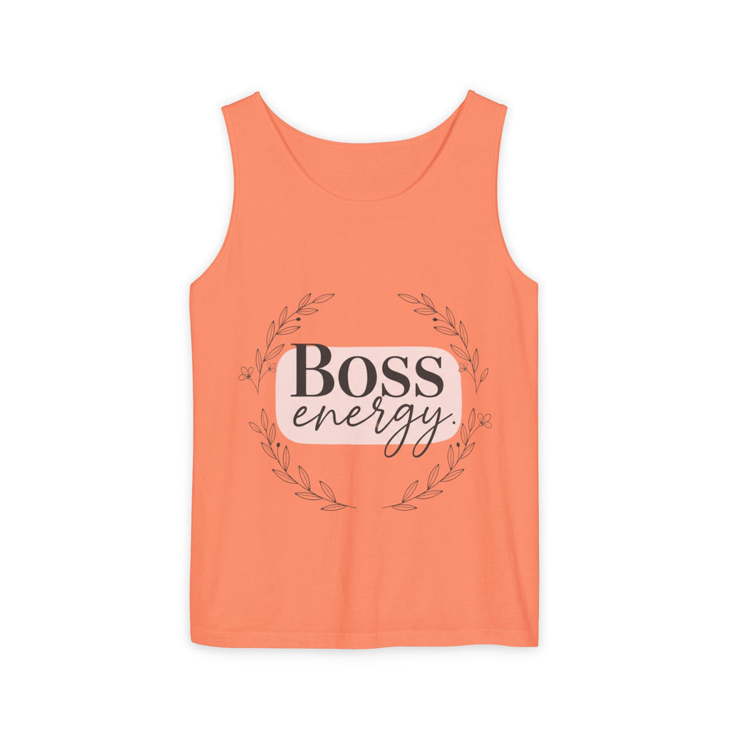 Boss Energy Tank Top — Women’s Empowerment Graphic Tank