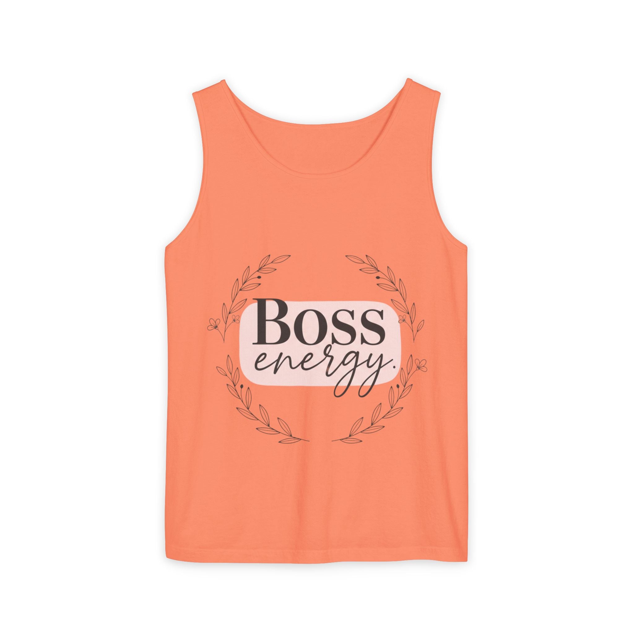 Boss Energy Tank Top — Women’s Empowerment Graphic Tank