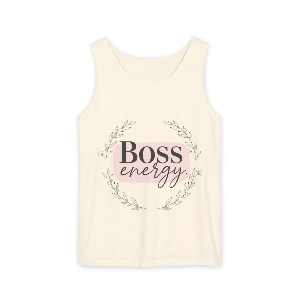 Boss Energy Tank Top — Women’s Empowerment Graphic Tank