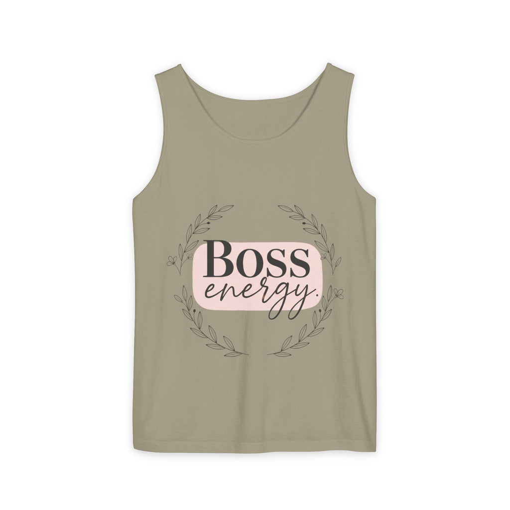 Boss Energy Tank Top — Women’s Empowerment Graphic Tank