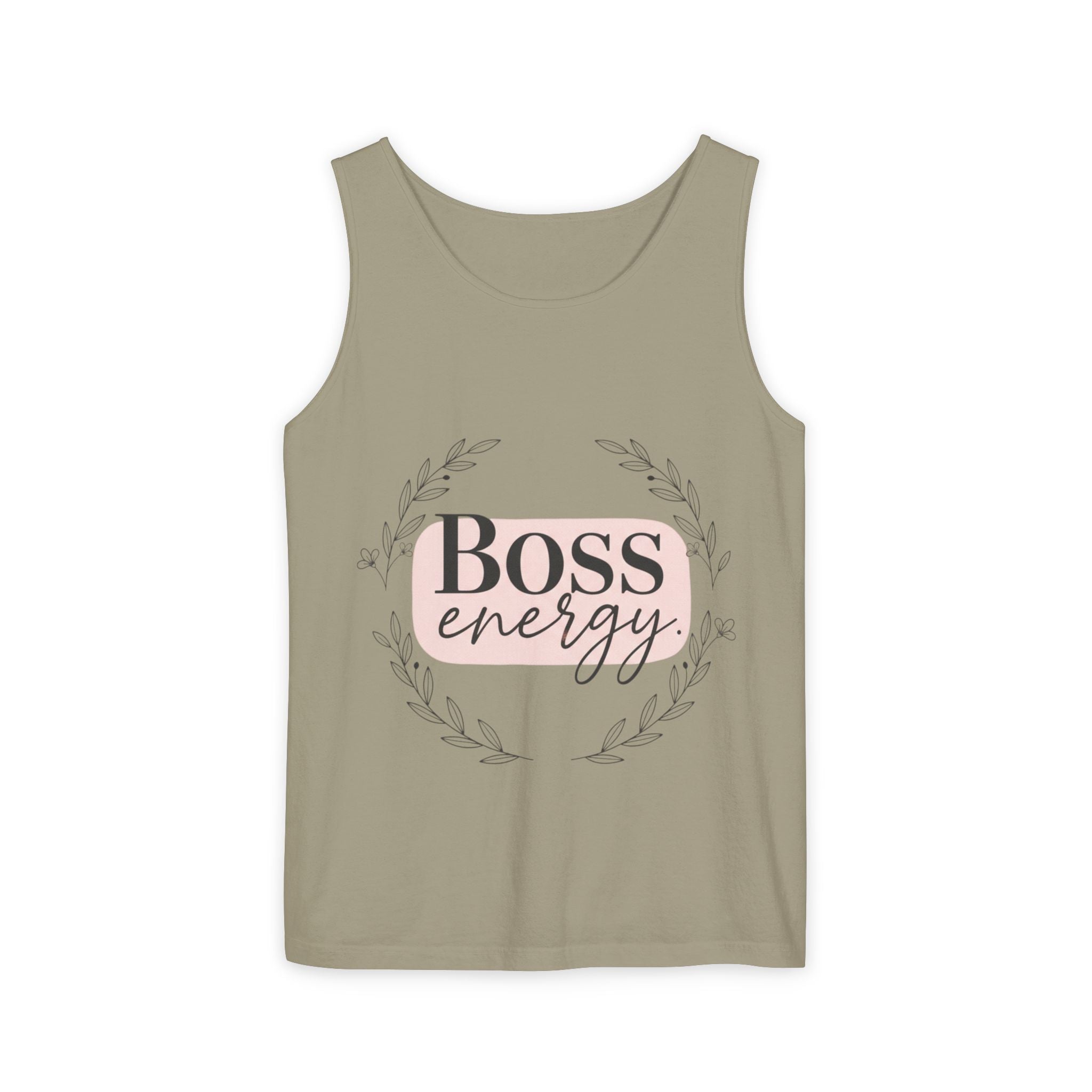 Boss Energy Tank Top — Women’s Empowerment Graphic Tank